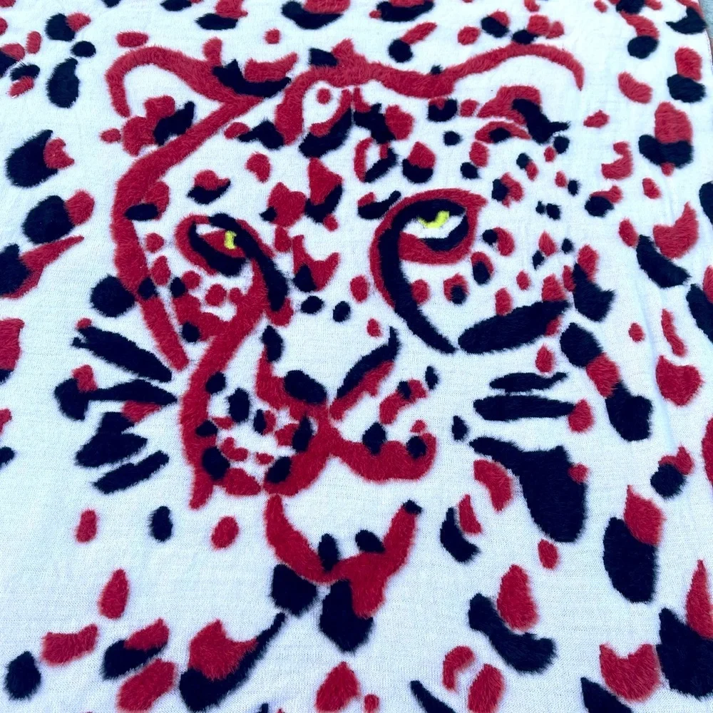 Anthropologie Tiger Throw Blanket